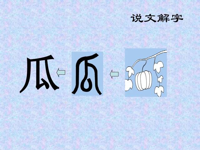 常见汉字象形字大全对照表