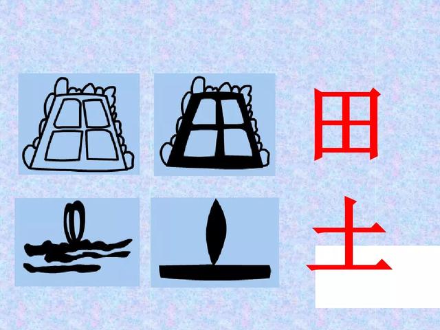 常见汉字象形字大全对照表