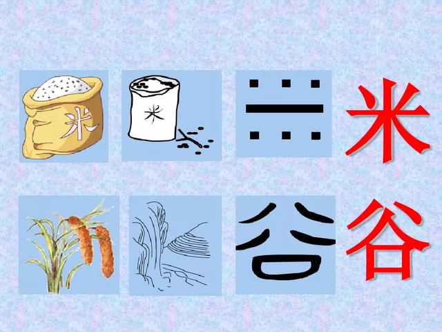 常见汉字象形字大全对照表