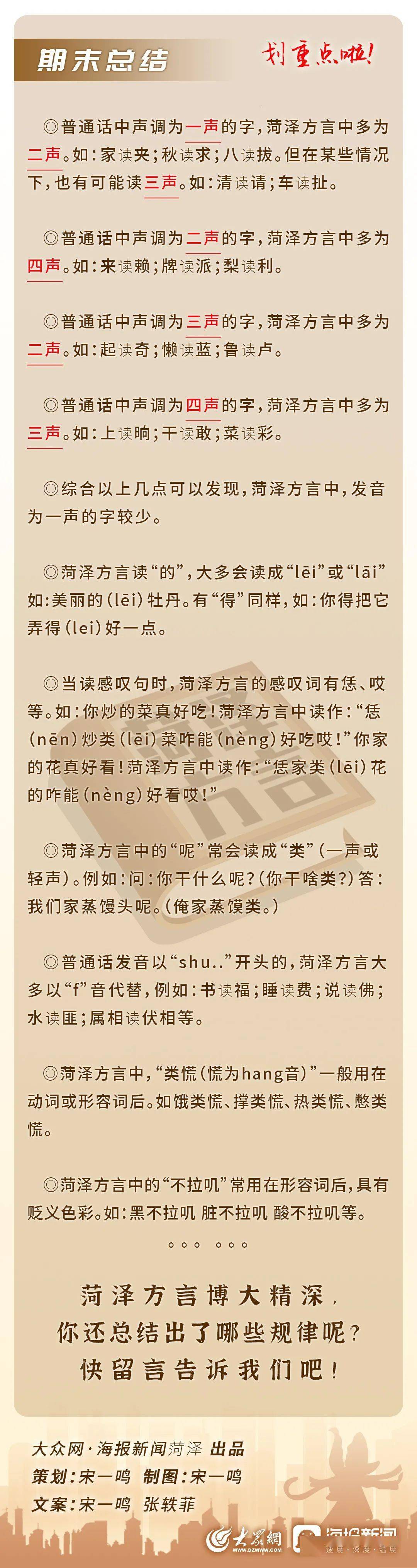 五分钟学会讲菏泽方言